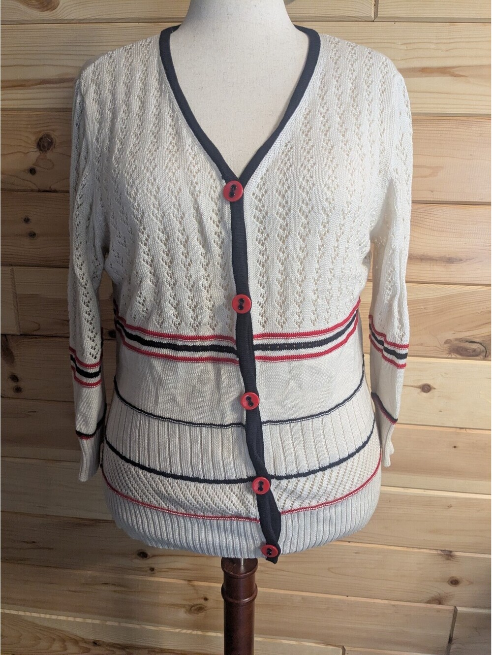 Austin Reed XL sweater cardigan button front